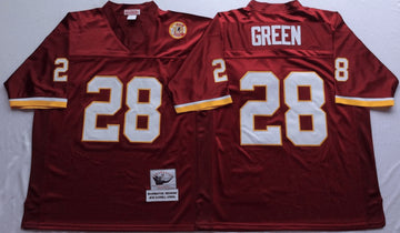 Darrell Green Washington Commanders red Throwback jersey