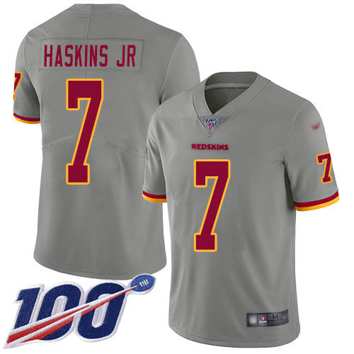 Dwayne Haskins Jr Washington Commanders gray Inverted Legend jersey