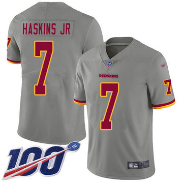 Dwayne Haskins Jr Washington Commanders gray Inverted Legend jersey