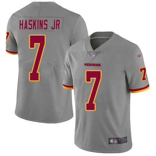 Dwayne Haskins Jr Washington Commanders gray Inverted Legend jersey
