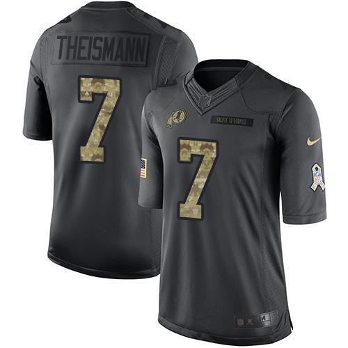 Joe Theismann Washington Commanders black Salute To Service jersey