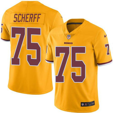 Brandon Scherff Washington Commanders gold Limited jersey