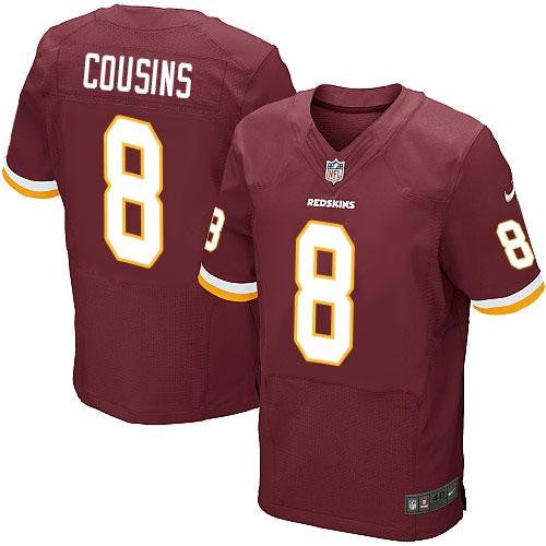 Kirk Cousins Washington Commanders burgundy Elite jersey