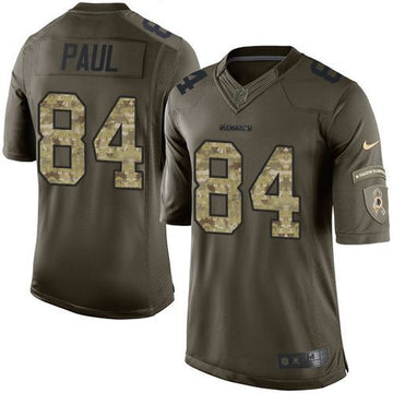 Niles Paul Washington Commanders green Salute To Service jersey