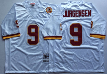 Sonny Jurgensen Washington Commanders white Throwback jersey