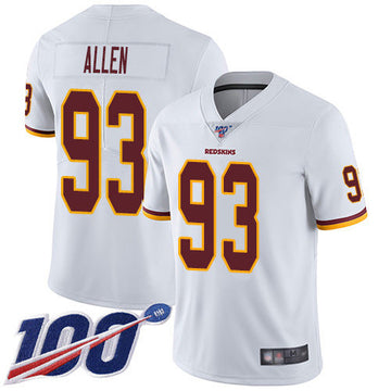 Jonathan Allen Washington Commanders white Limited jersey