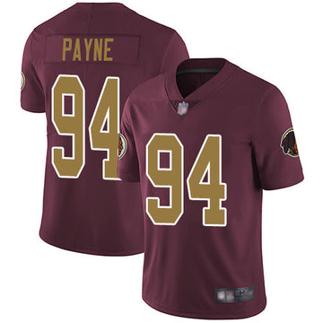 Da'Ron Payne Washington Commanders burgundy Vapor jersey
