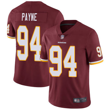 Da'Ron Payne Washington Commanders burgundy Vapor jersey