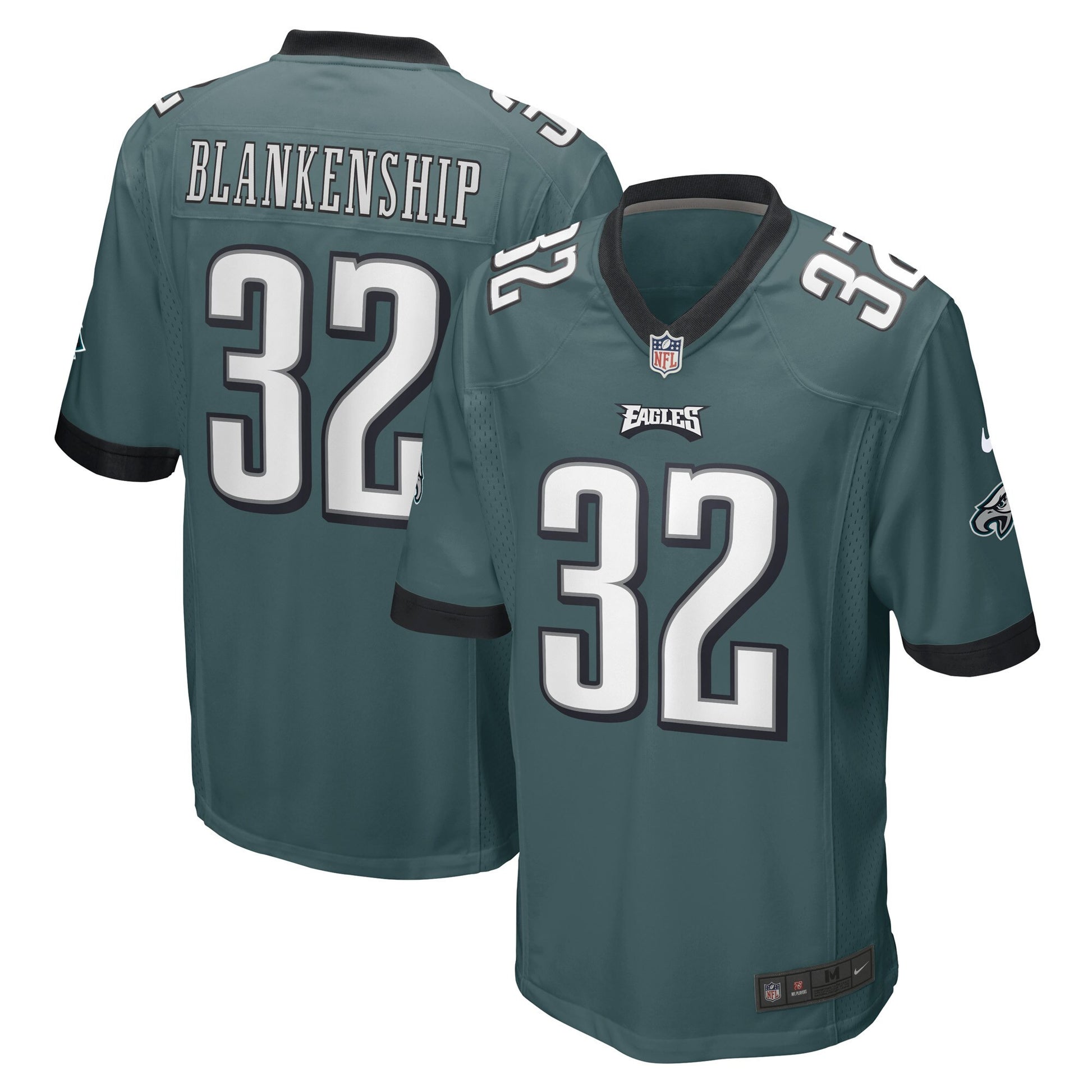 Reed Blankenship Philadelphia Eagles green Game jersey