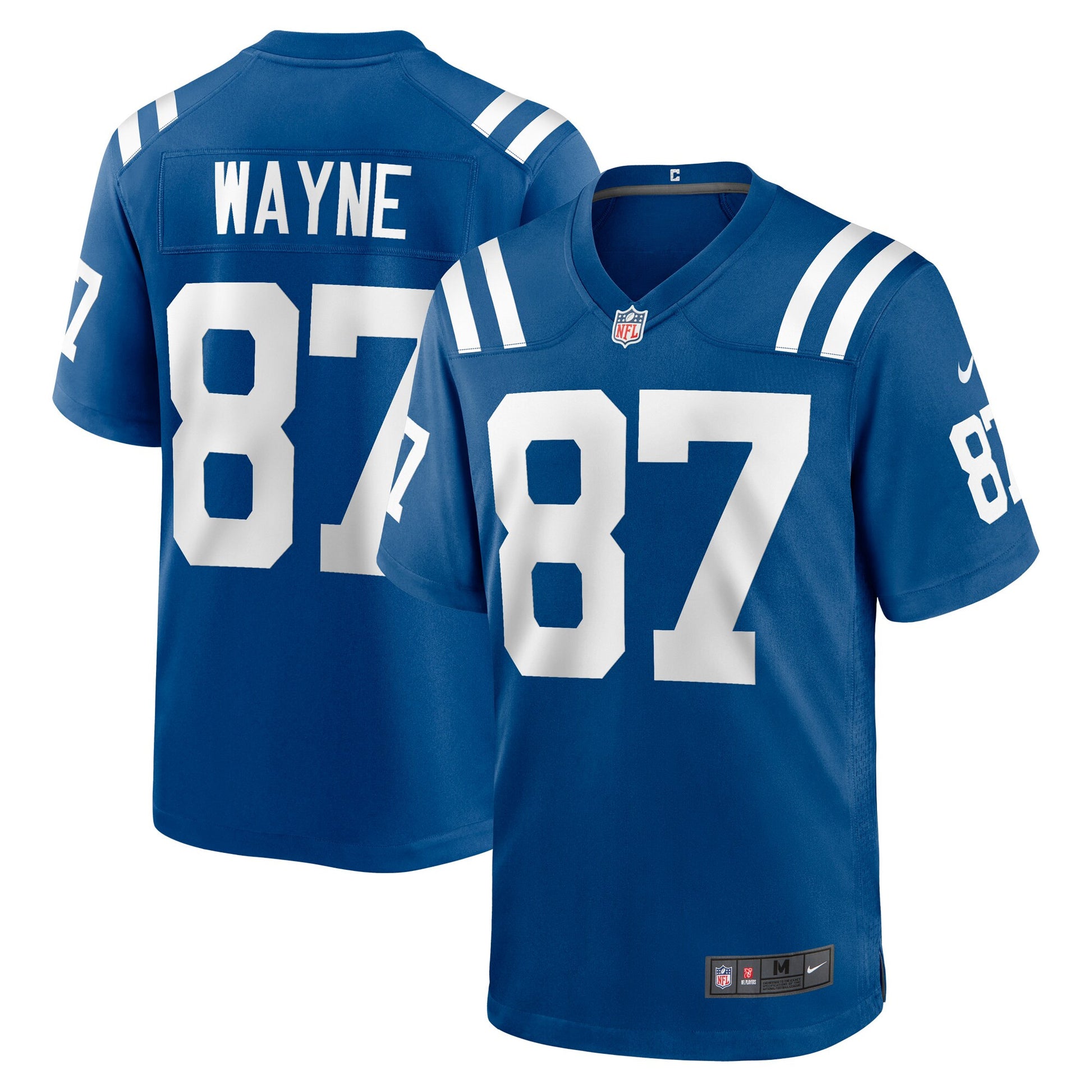 Reggie Wayne Indianapolis Colts royal jersey
