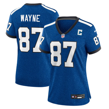 Reggie Wayne Indiana Nights Indianapolis Colts royal Alternate jersey