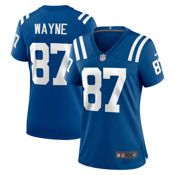Reggie Wayne Indianapolis Colts royal jersey