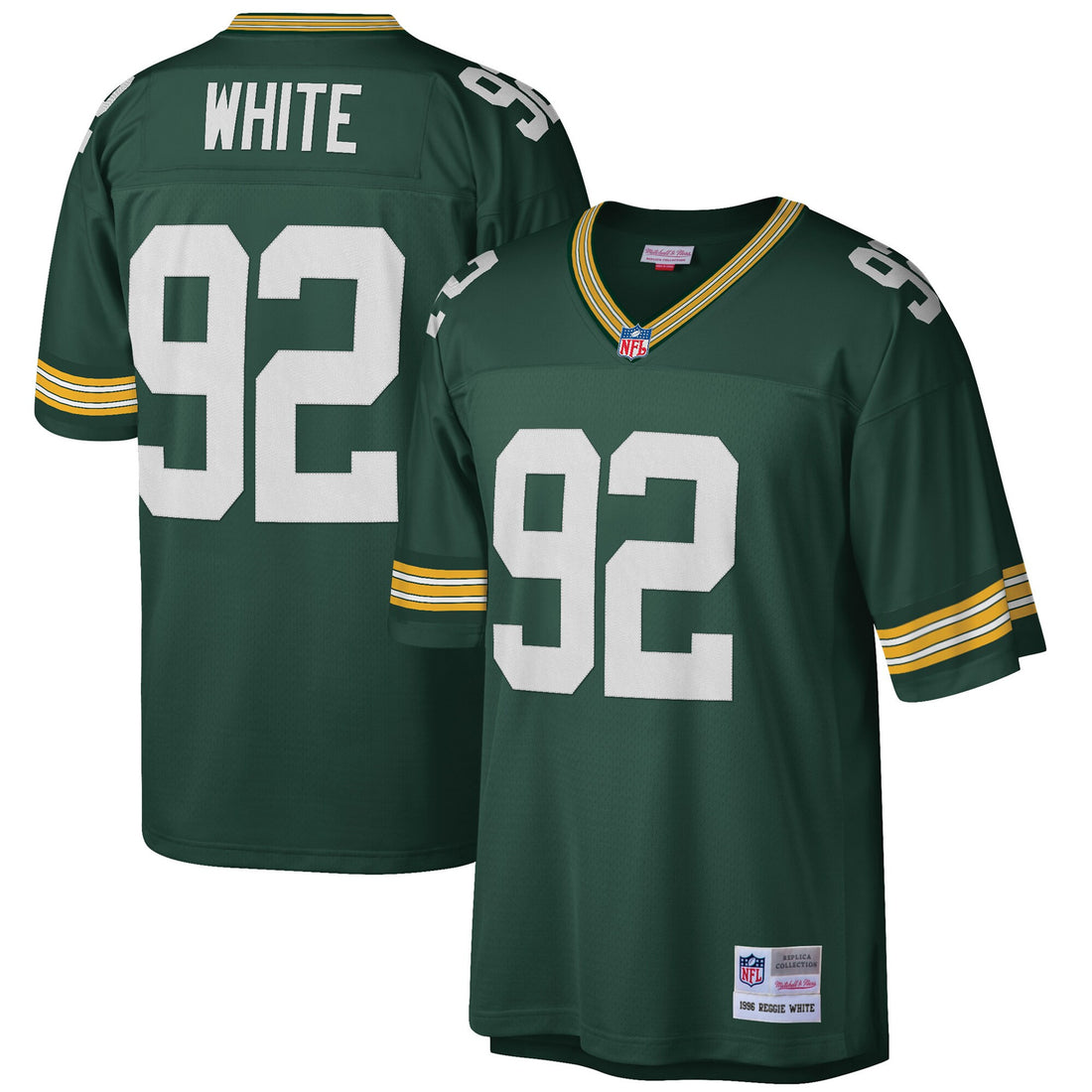 Reggie White Green Bay Packers green jersey