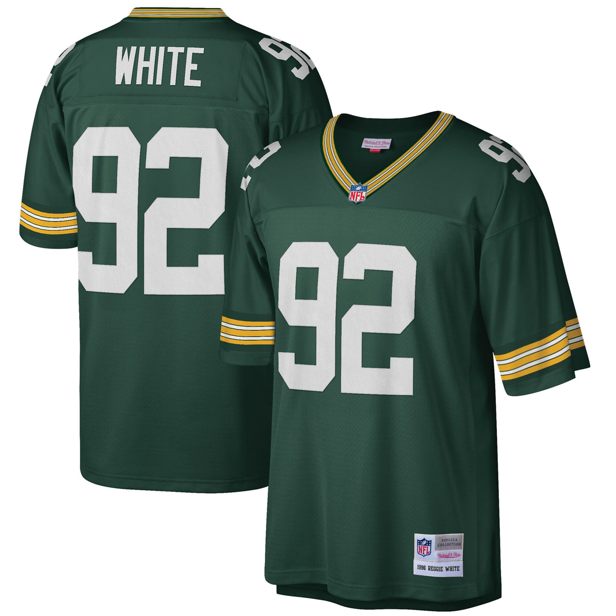Reggie White Green Bay Packers green jersey