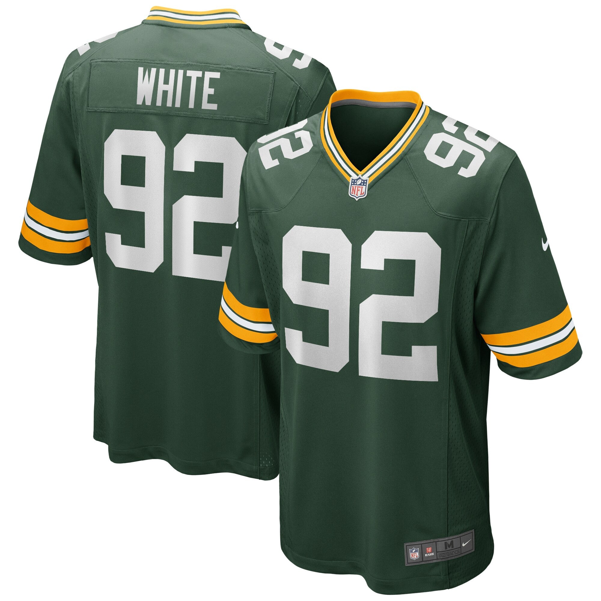 Reggie White Green Bay Packers green Game jersey