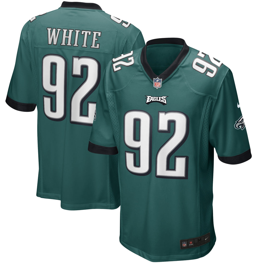 Reggie White Philadelphia Eagles green Game jersey