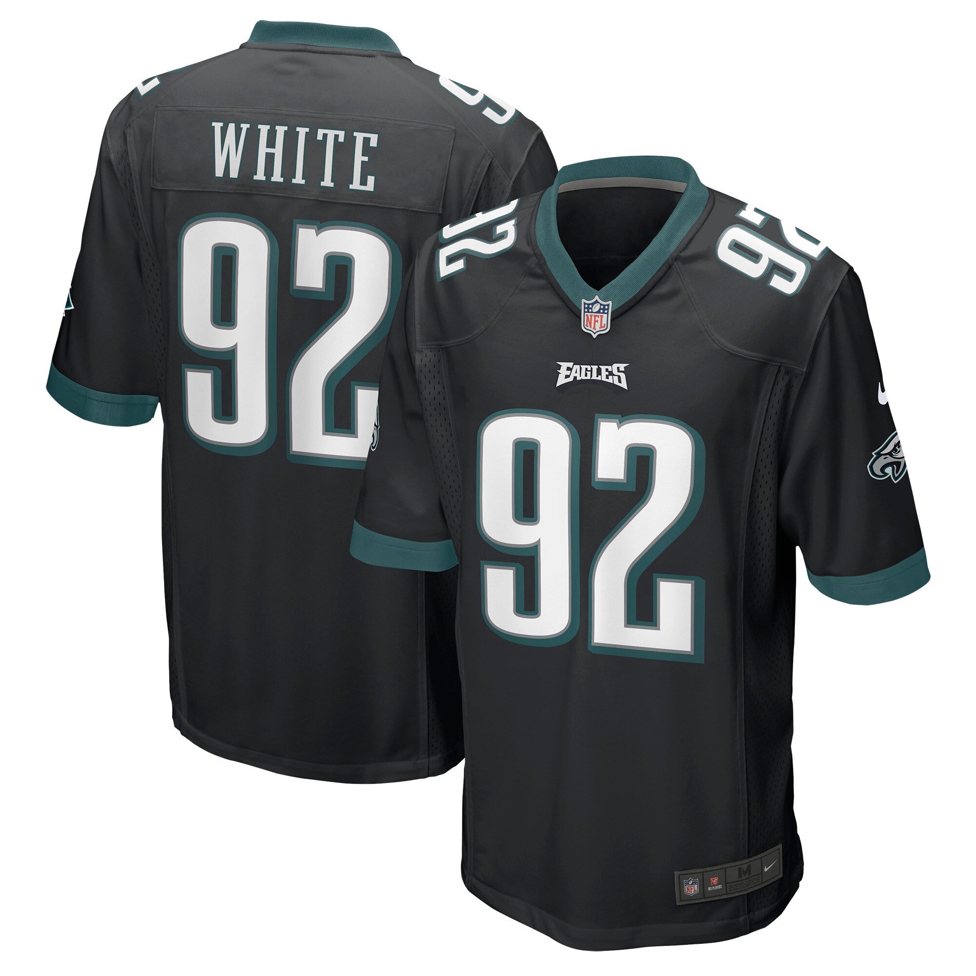 Reggie White Philadelphia Eagles black Alternate jersey