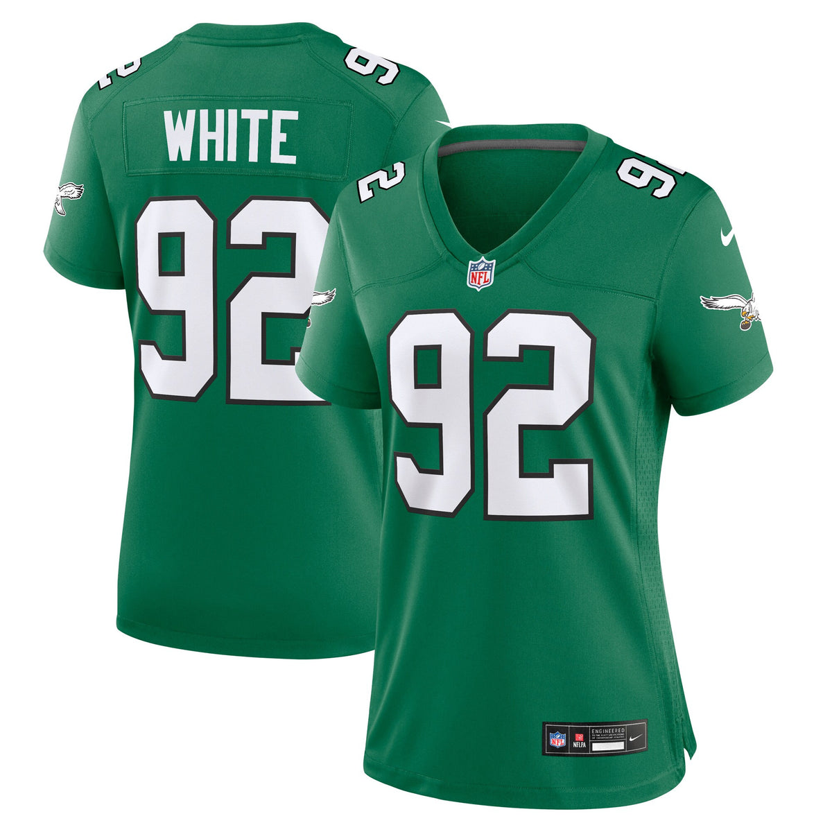 Reggie White Philadelphia Eagles green Alternate jersey