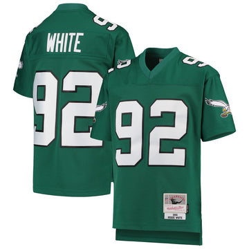 Reggie White Philadelphia Eagles green jersey