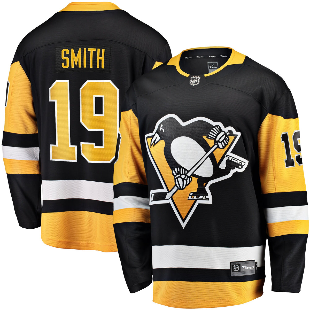 Reilly Smith Pittsburgh Penguins black Home jersey
