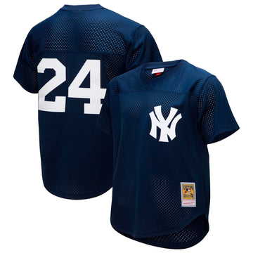 Rickey Henderson New York Yankees navy Cooperstown jersey