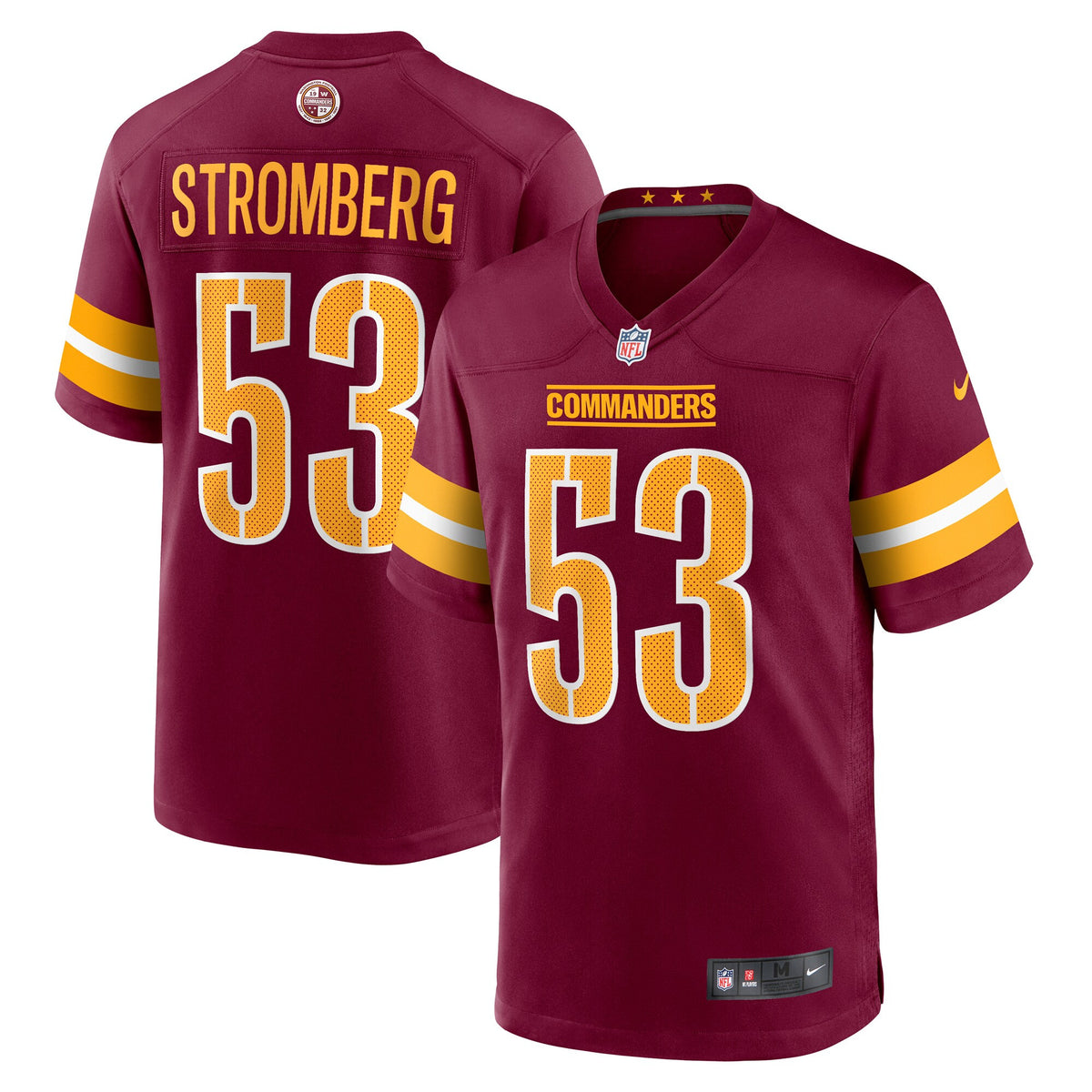 Ricky Stromberg Washington Commanders burgundy jersey