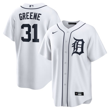 Riley Greene Detroit Tigers white jersey