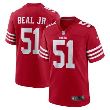 Robert Beal Jr San Francisco 49ers scarlet jersey