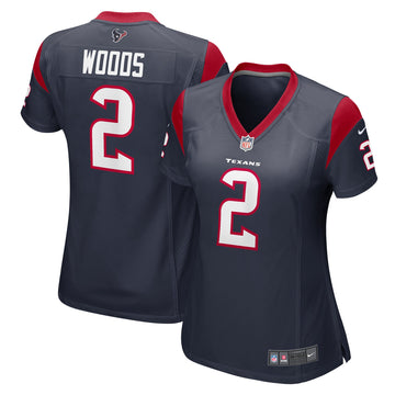 Robert Woods Houston Texans navy jersey