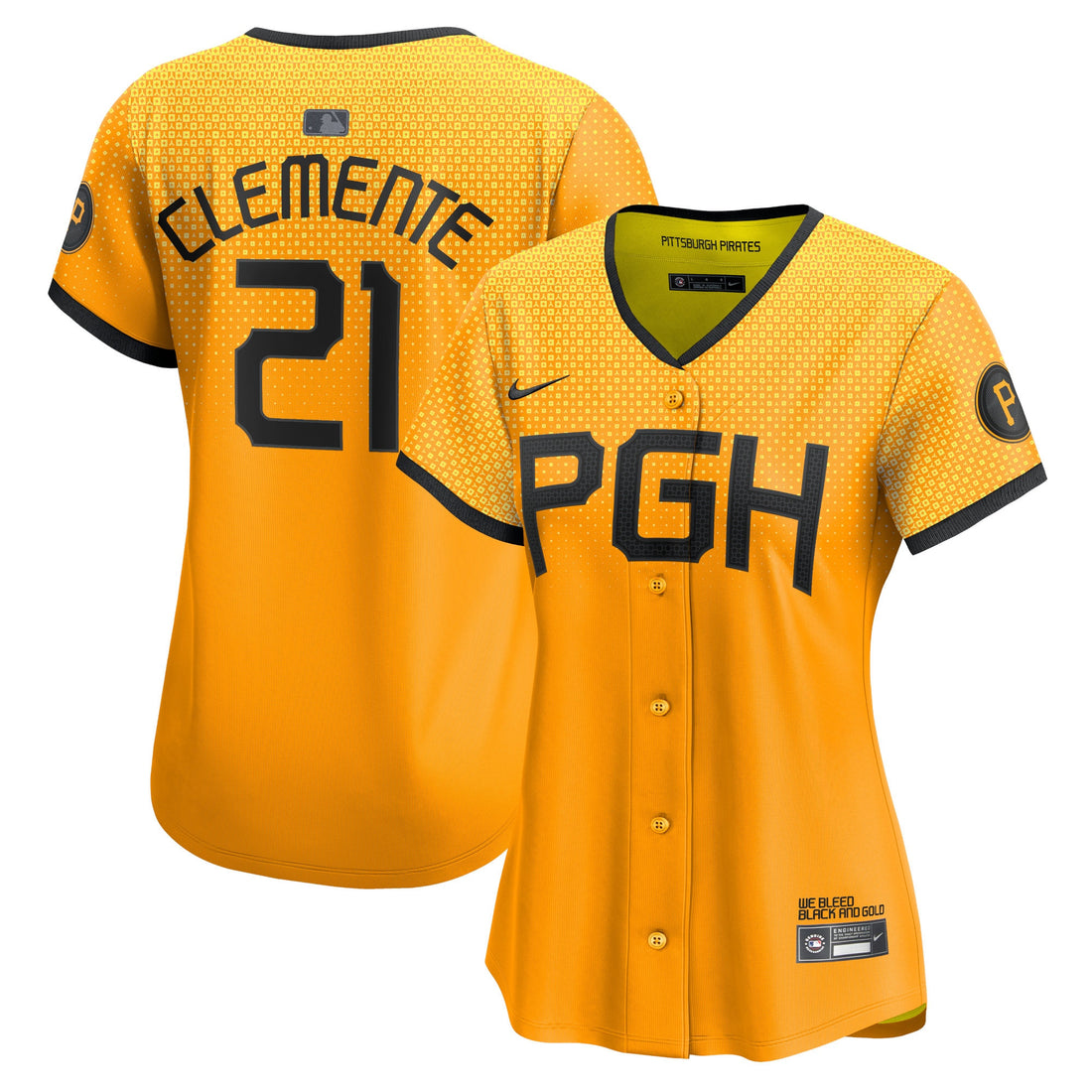 Roberto Clemente Pittsburgh Pirates City Connect jersey