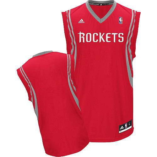 Custom Houston Rockets red jersey
