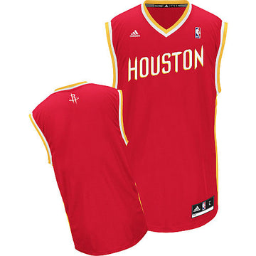 Custom Houston Rockets red jersey