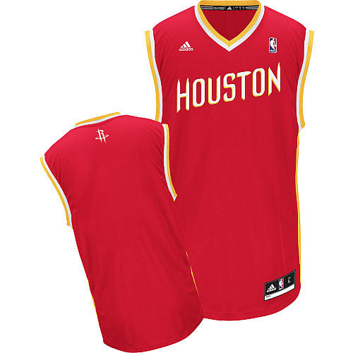 Custom Houston Rockets red jersey
