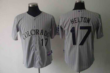 Helton Colorado Rockies grey jersey
