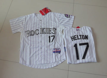 Helton Colorado Rockies white jersey