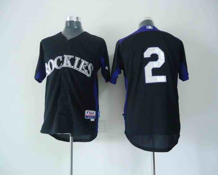 Tulowizki Colorado Rockies black jersey