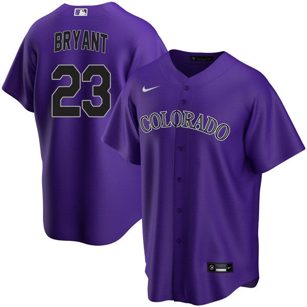 Kris Bryant Colorado Rockies purple jersey