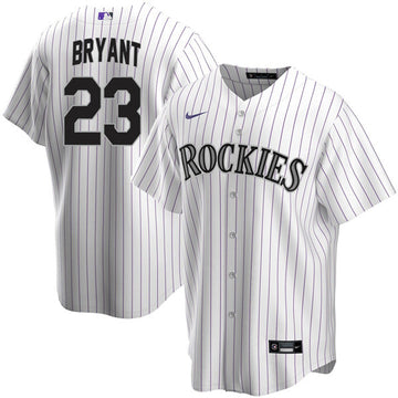 Kris Bryant Colorado Rockies white jersey