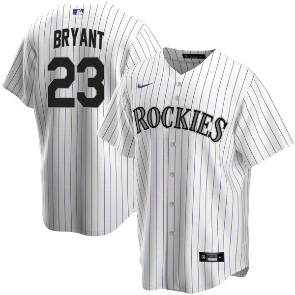 Kris Bryant Colorado Rockies white jersey