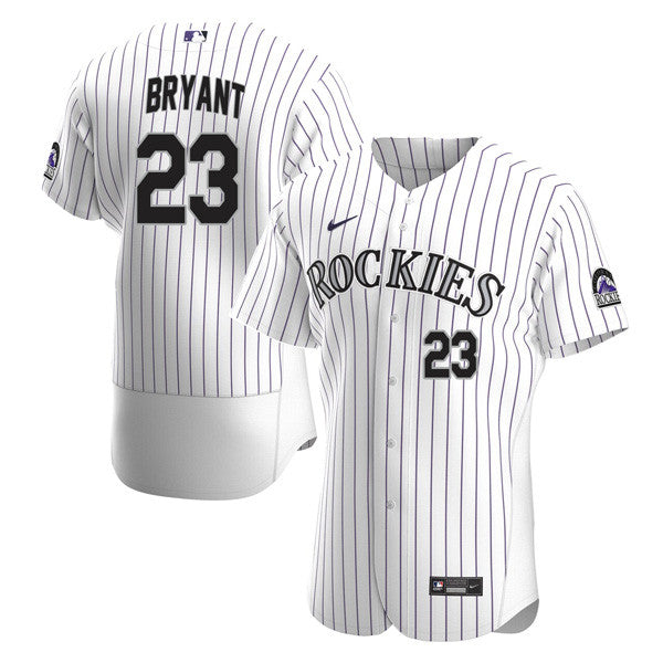 Kris Bryant Colorado Rockies white jersey