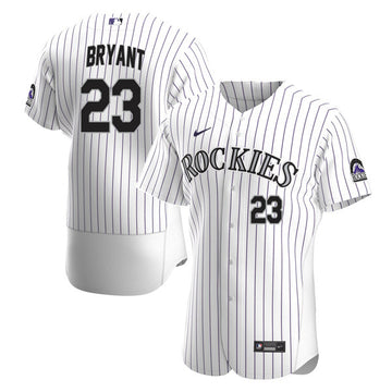 Kris Bryant Colorado Rockies white jersey