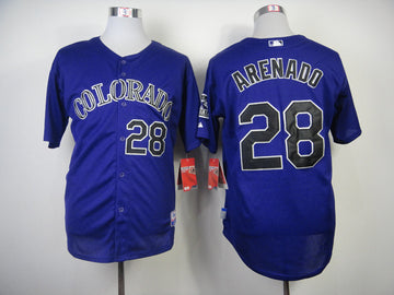 Arenado Colorado Rockies purple jersey