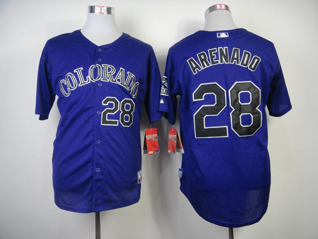 Arenado Colorado Rockies purple jersey