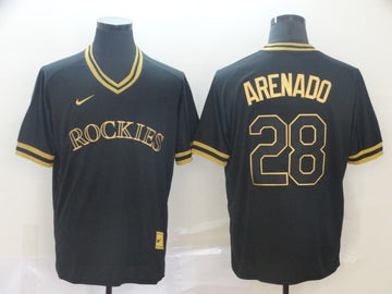 Nolan Arenado Colorado Rockies black Legend jersey