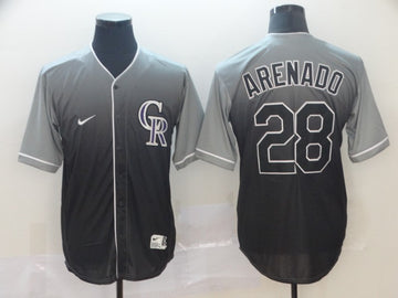 Nolan Arenado Colorado Rockies gray Fashion jersey