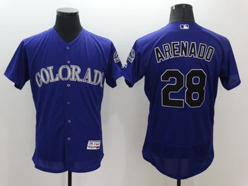 Nolan Arenado Colorado Rockies purple jersey
