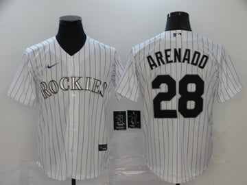 Nolan Arenado Colorado Rockies white jersey