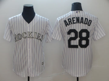 Nolan Arenado Colorado Rockies white jersey