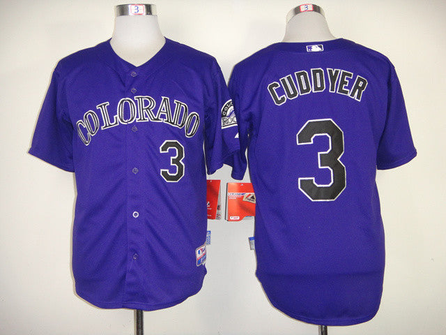 Cuddyer Colorado Rockies purple jersey