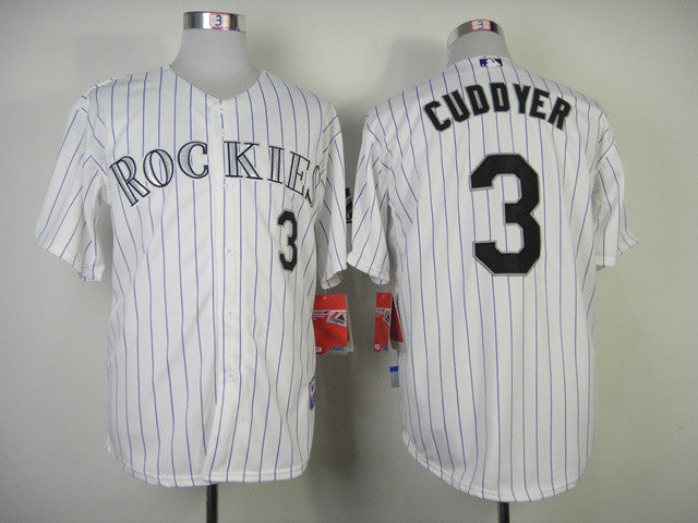 Michael Cuddyer Colorado Rockies white jersey